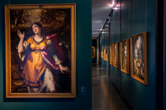 Veduta della sala della pittura fiamminga con il ritratto di Erasmo da Rotterdam di Hans Holbein il Giovane. Foto di Lorenzo Moreni_Foto13