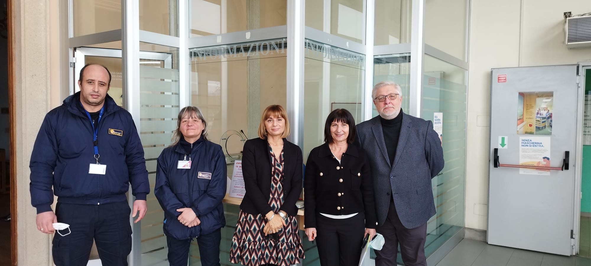 da sx due operatori Moneta Rossi Balestrino