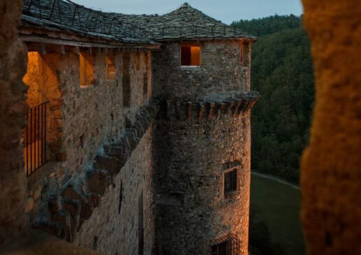 visita notturna castello compiano