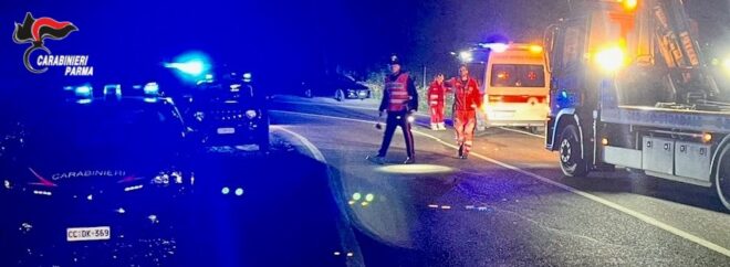 29.12.2023 Corniglio foto guida ebrezza e patente falsa 1 denunciato