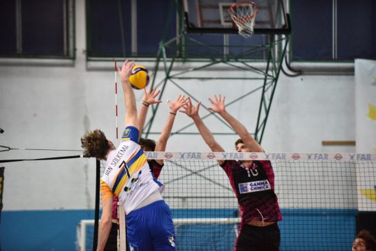 Attacco Rik Van Solkema (Schiacciatore WiMORE Salsomaggiore)